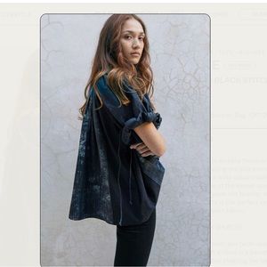 Nymane Shibori Dyed Top